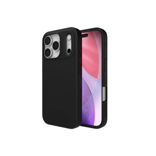 Etui ZAGG Manhattan Snap w kolorze czarnym, idealnie dopasowane do Apple iPhone 17 Pro.