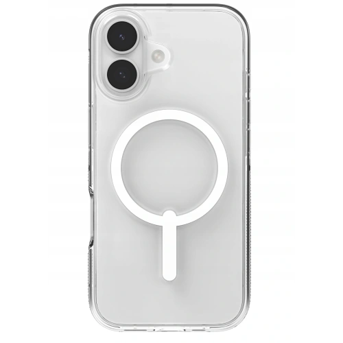 Etui ZAGG Crystal Palace Snap z zamontowanym Apple iPhone 17, prezentujące MagSafe.