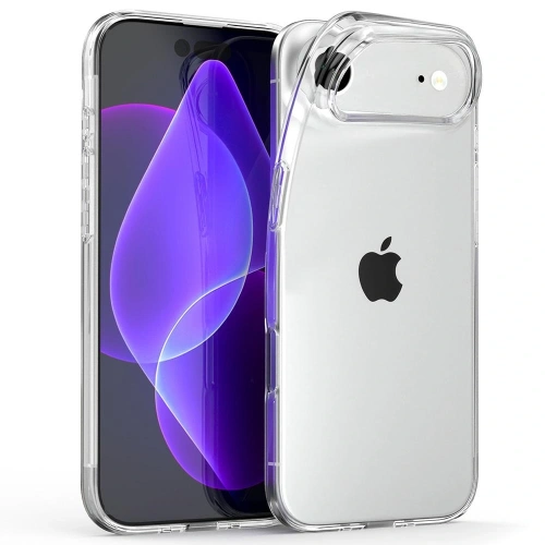 Etui Mercury Jelly Clear w przezroczystym kolorze, idealnie dopasowane do Apple iPhone Air.