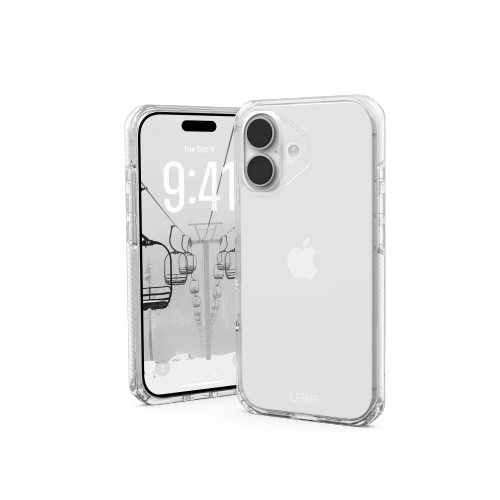 Etui UAG Urban Armor Gear Plyo w kolorze przezroczystym, idealnie dopasowane do Apple iPhone 17.