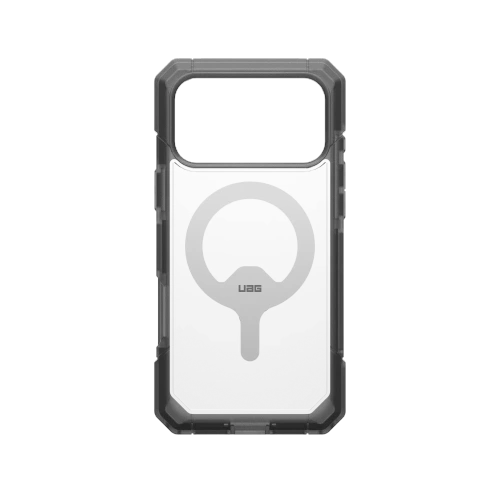 Etui UAG Trooper MagSafe na tle minimalistycznym, podkreślające jego nowoczesny design.