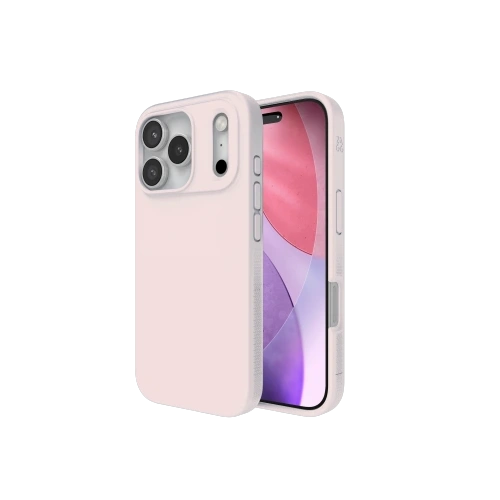 Etui ZAGG Manhattan Snap w kolorze pink blush, idealnie dopasowane do Apple iPhone 17 Pro.