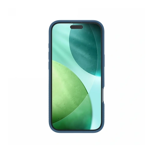 Etui ZAGG zamontowane na Apple iPhone Air, prezentujące elegancki niebieski design.