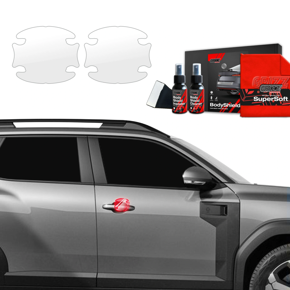 Protective film for handles GrizzGlass BodyShield for Dacia Duster 2024-2025 2in1