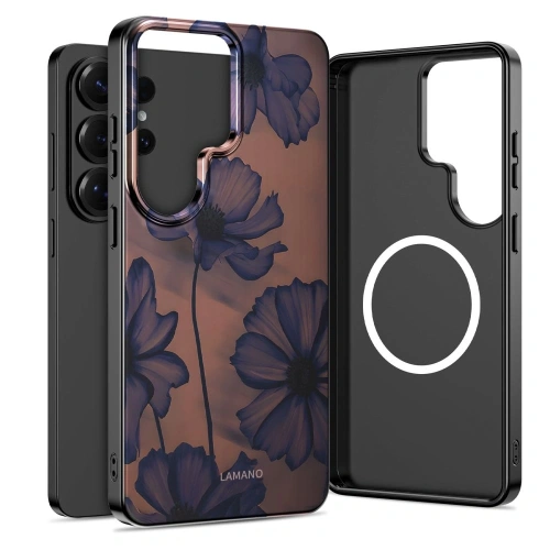 Etui Tech-Protect Lamano MagSafe do Samsung Galaxy S26 Ultra Velvet Night