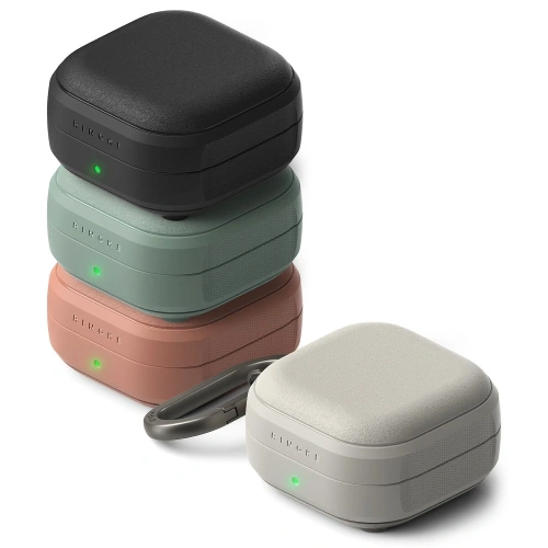 Etui Ringke Onyx Magnetic MagSafe do Samsung Galaxy Buds 4 / 4 Pro - widok z boku