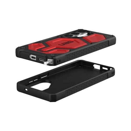 Etui UAG Urban Armor Gear Monarch Pro Magnetic do Samsung Galaxy S26 Ultra (crimson), widok 3