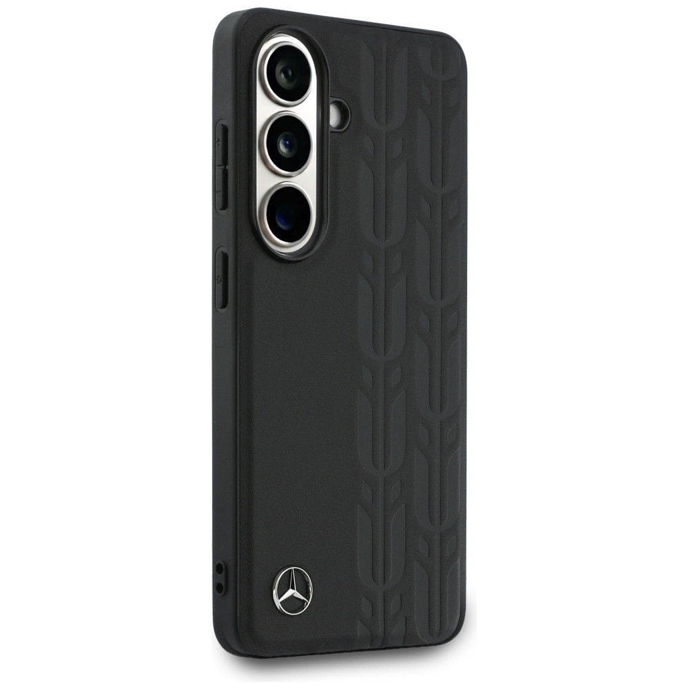 Etui Mercedes Laurel Leaves MagSafe do Samsung Galaxy S26 czarny