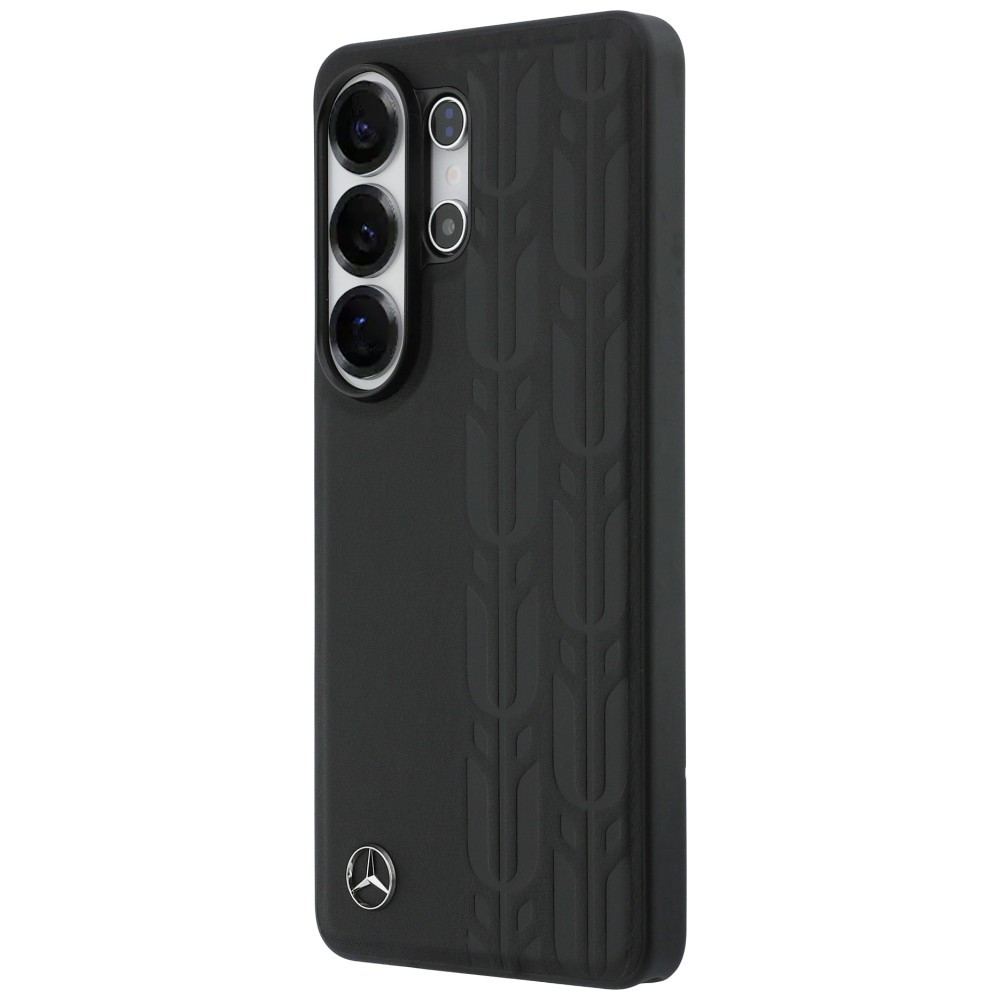 Etui Mercedes Laurel Leaves MagSafe do Samsung Galaxy S26 Ultra czarny