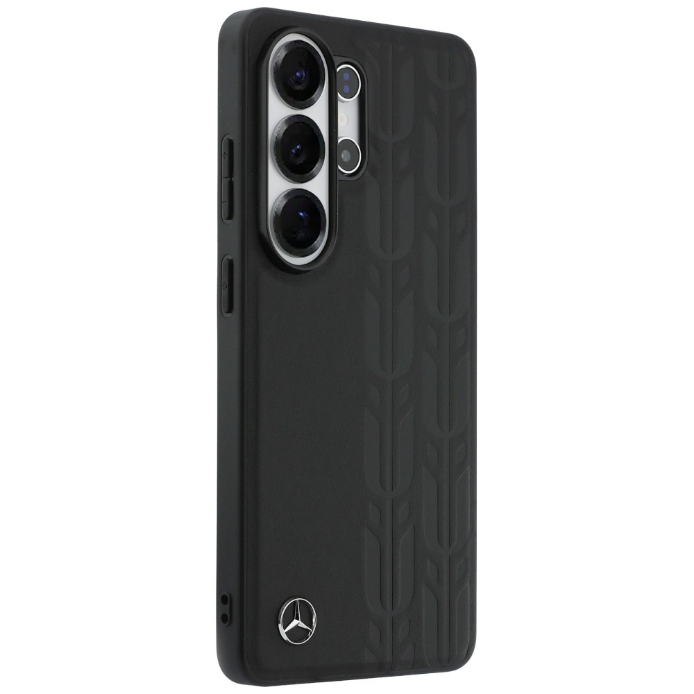 Etui Mercedes Laurel Leaves MagSafe do Samsung Galaxy S26 Ultra czarny