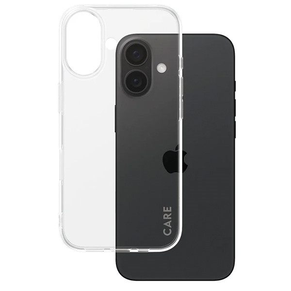 Etui CARE by PanzerGlass X-Ray Soft Basic Case do Apple iPhone 16 przezroczysty
