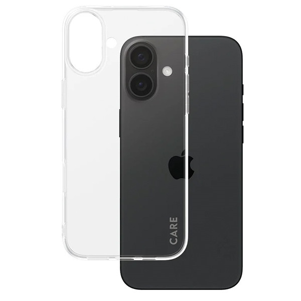 Etui CARE by PanzerGlass X-Ray Soft Basic Case do Apple iPhone 16 Plus przezroczysty