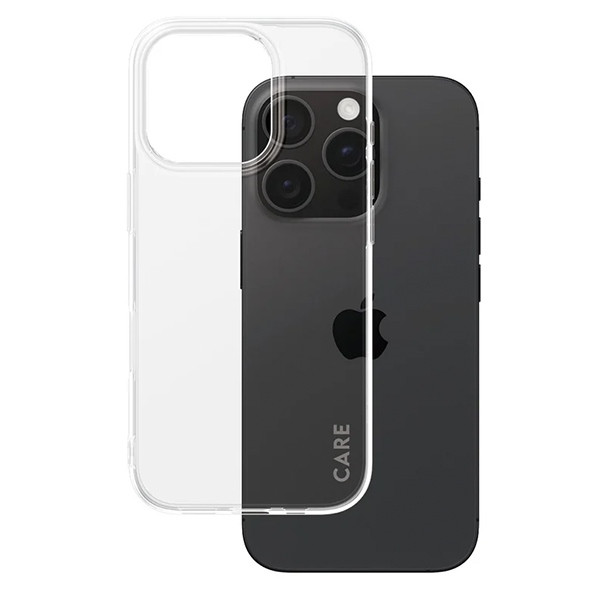 Etui CARE by PanzerGlass X-Ray Soft Basic Case do Apple iPhone 16 Pro przezroczysty