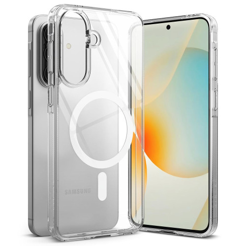 Ringke Fusion Magnetic MagSafe case for Samsung Galaxy A57 5G Clear