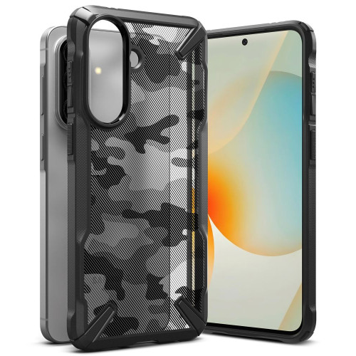 Ringke Fusion-X Case for Samsung Galaxy A57 5G Camo Black