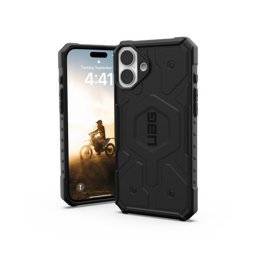 UAG Urban Armor Gear Pathfinder MagSafe case for Apple iPhone 16 Plus (black)