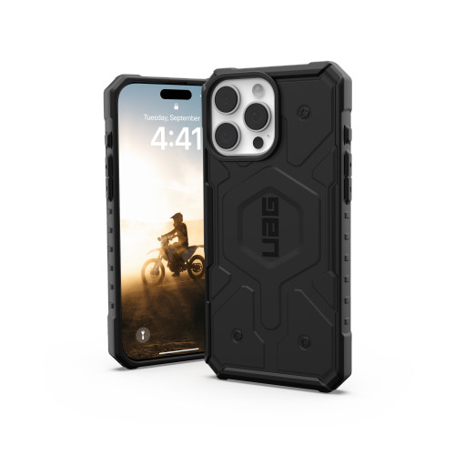 UAG Urban Armor Gear Pathfinder MagSafe Hülle für Apple iPhone 16 Pro Max (schwarz)