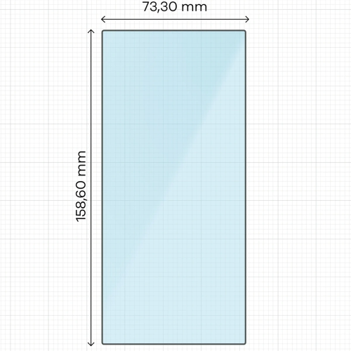 Hartglas Bizon Glass Clear Duo für Xiaomi POCO F8 Ultra [2 PACK]