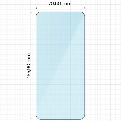 Gehärtetes Glas Bizon Smart Glass für Nothing Phone (3)