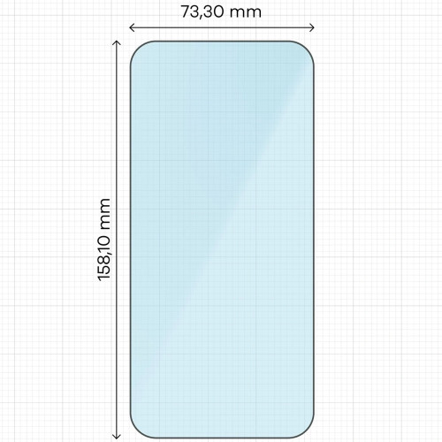Gehärtetes Glas 2.5D Bizon Smart Glass für Realme GT 8 / GT 8 Pro
