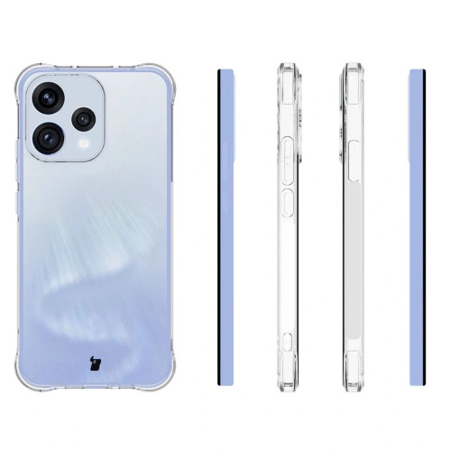 Flexibles Case + 2x gehärtetes Glas Bizon Case Clear Pack für Oppo Reno 15