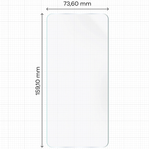 Hydrogel Film for Screen Bizon Film Hydrogel Front Duo for Motorola Moto G57 Power / G67 Power [2 PACK]