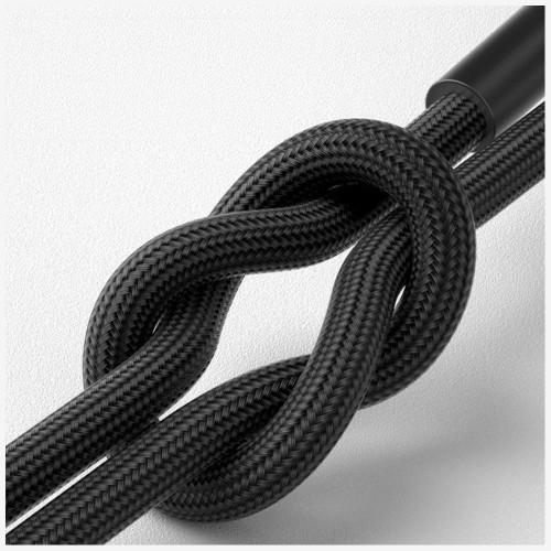 Cable 3MK Hyper Cable N-SERIES USB-C to USB-C 50cm PD 3.0 QC 3.0 20V/3A 60W black