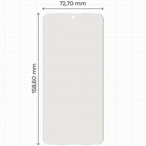 Matte Folie Bizon Film Sun Duo für OnePlus 15R [2 PACK]
