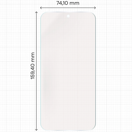 Matte Folie Bizon Film Sun Duo für Xiaomi POCO F8 Ultra [2 PACK]