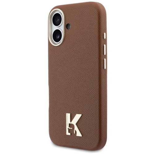 Karl Lagerfeld Karl Head Logo MagSafe case for Apple iPhone 17 brown