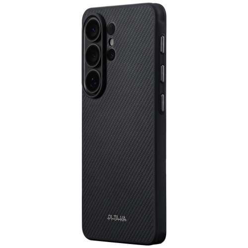 Etui PITAKA Cairn Case MagSafe für Samsung Galaxy S26 Ultra schwarz-grau