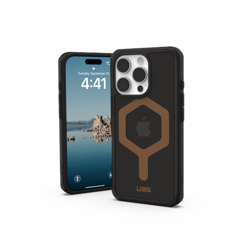 UAG Urban Armor Gear Plyo MagSafe Case für Apple iPhone 16 Pro (black/bronze)
