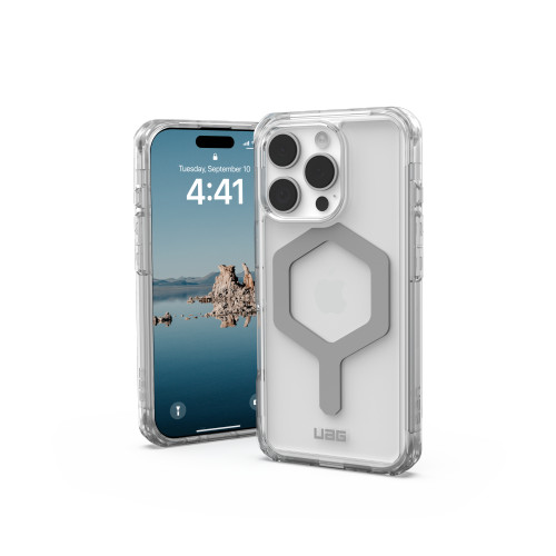 Etui UAG Urban Armor Gear Plyo MagSafe do Apple iPhone 16 Pro (ice/silver)