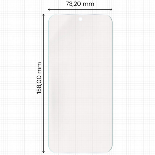 Mattfolie Bizon Film Sun Duo für Realme GT 8 Pro [2 PACK]