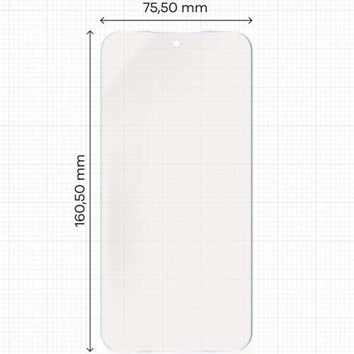 Matte film for the screen Bizon Film Sun Duo for Xiaomi 15T, 2 pieces