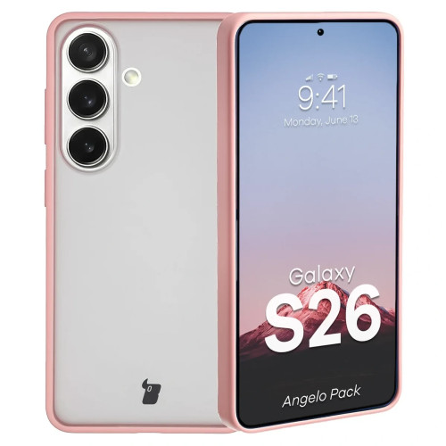 Matowe etui Bizon Case Angelo do Samsung Galaxy S26