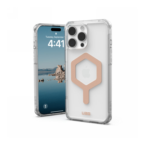 Etui UAG Urban Armor Gear Plyo MagSafe do Apple iPhone 16 Pro Max (ice / rose gold)