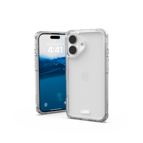 UAG Urban Armor Gear Plyo Hülle für Apple iPhone 16 (ice)