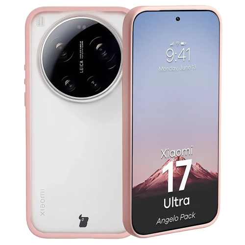 Matowe etui Bizon Case Angelo do Xiaomi 17 Ultra