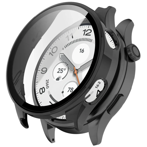 Hülle mit eingebautem Glas Bizon Case Watch Adamo für Xiaomi Watch 5