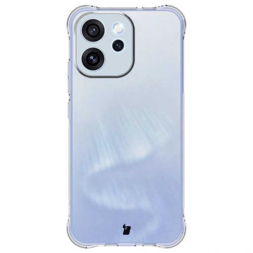 Elastyczne etui + 2x szkło hartowane Bizon Case Clear Pack do Oppo Reno 15 F / FS