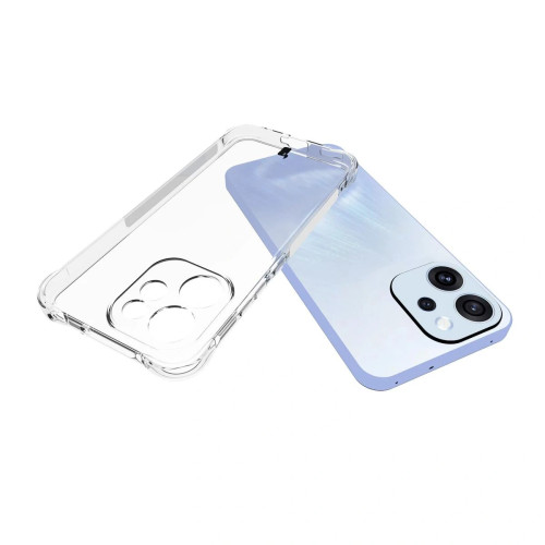 Elastyczne etui + 2x szkło hartowane Bizon Case Clear Pack do Oppo Reno 15 F / FS