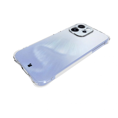 Elastyczne etui + 2x szkło hartowane Bizon Case Clear Pack do Oppo Reno 15 F / FS