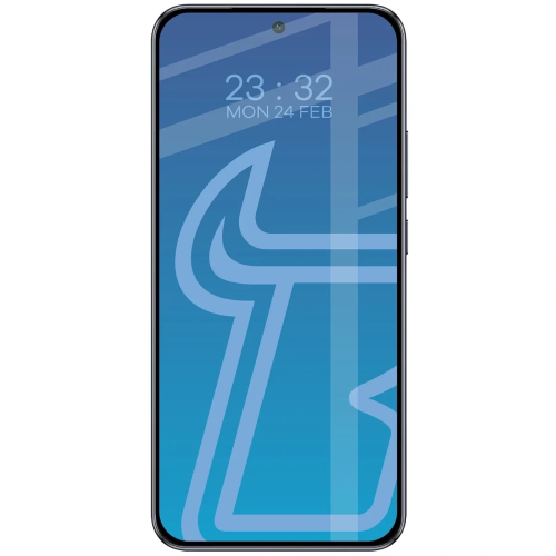 Etui + szkło hartowane Bizon Angelo Pack do Honor Magic8 Lite, przydymione z beżową ramką