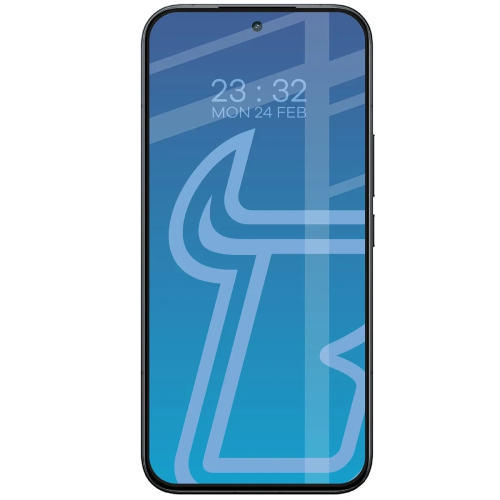 Etui + szkło hartowane Bizon Angelo Pack do Xiaomi POCO F8 Ultra, przydymione z czarną ramką