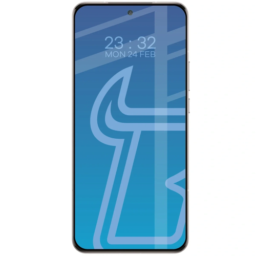 Etui + szkło hartowane Bizon Angelo Pack do Xiaomi 15T, przydymione z jasnoróżową ramką