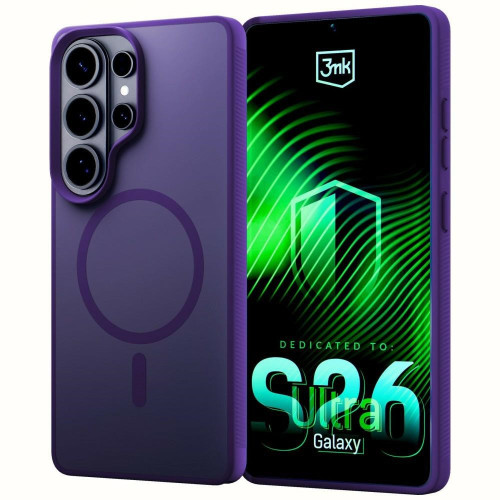 3MK Smoke MagCase for Samsung Galaxy S26 Ultra purple