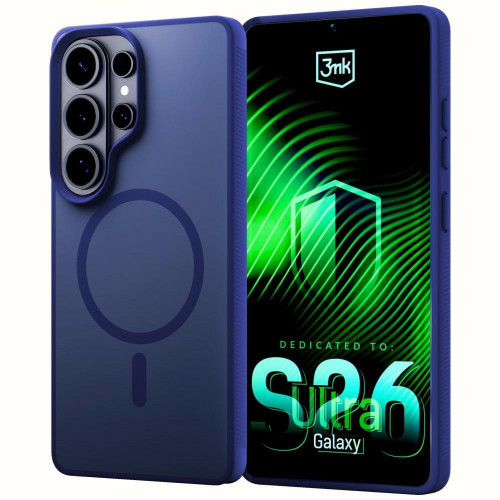 3MK Smoke MagCase for Samsung Galaxy S26 Ultra blue