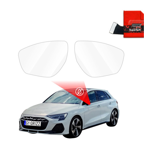 Folia przeciwdeszczowa na lusterka do Audi A3 8Y Hatchback 5D (2024-2026)