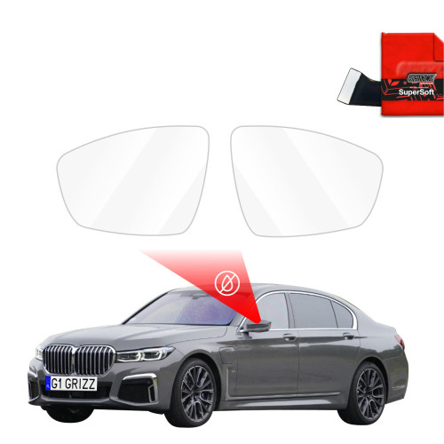 Folia przeciwdeszczowa na lusterka do BMW 7 G12 (2015-2022)